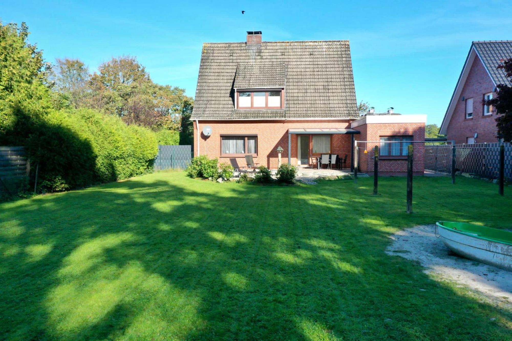 Ferienwohnung Im Erdgeschoss Mit Eingezaeunten Garten Und Terrasse Aurich Luaran gambar