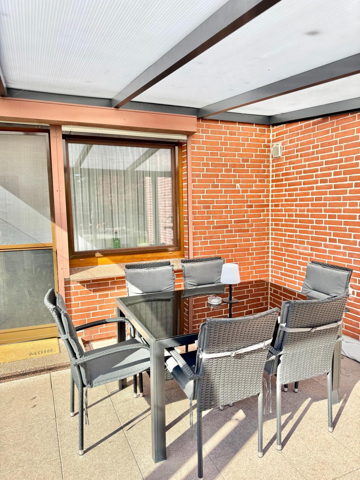 Ferienwohnung Im Erdgeschoss Mit Eingezaeunten Garten Und Terrasse Aurich Luaran gambar